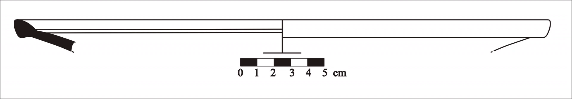 Roman Period Ceramic #722 technical drawing