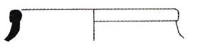 Roman Period Ceramic #1699 technical drawing