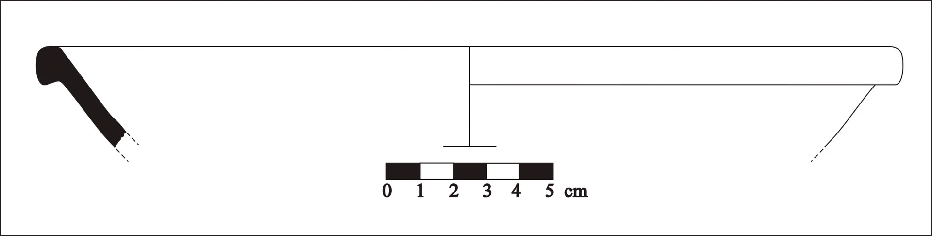 Roman Period Ceramic #661 technical drawing