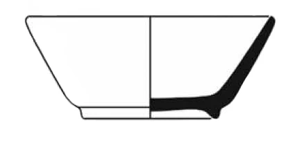 Roman Period Ceramic #900 technical drawing