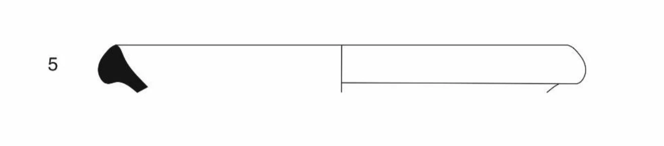 Roman Period Ceramic #2861 technical drawing