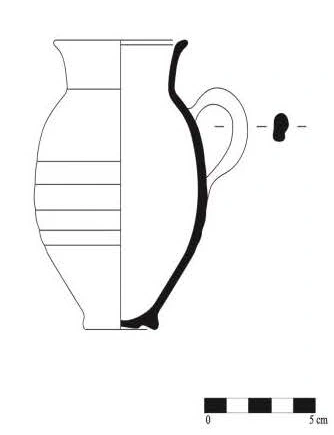 Roman Period Ceramic #919 technical drawing
