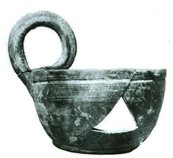 Hellenistic Period Ceramic #2361 technical drawing