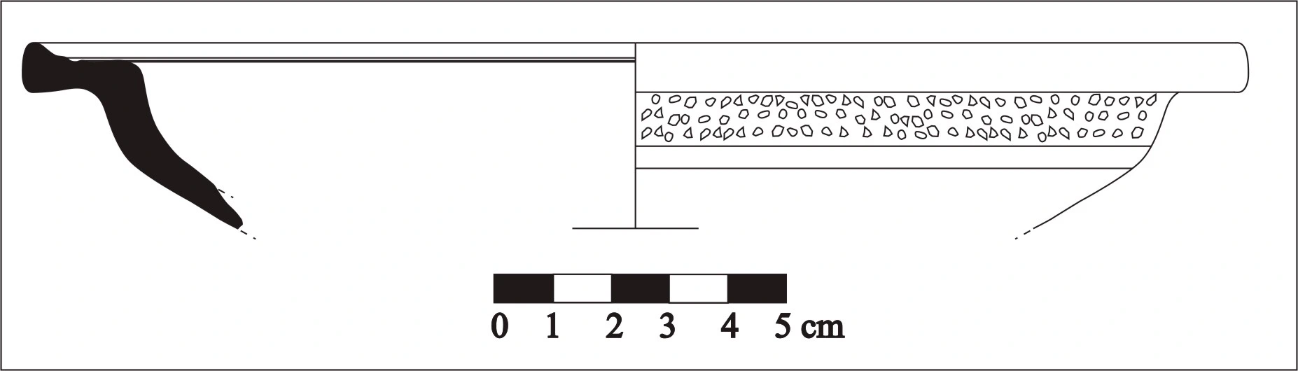 Roman Period Ceramic #541 technical drawing
