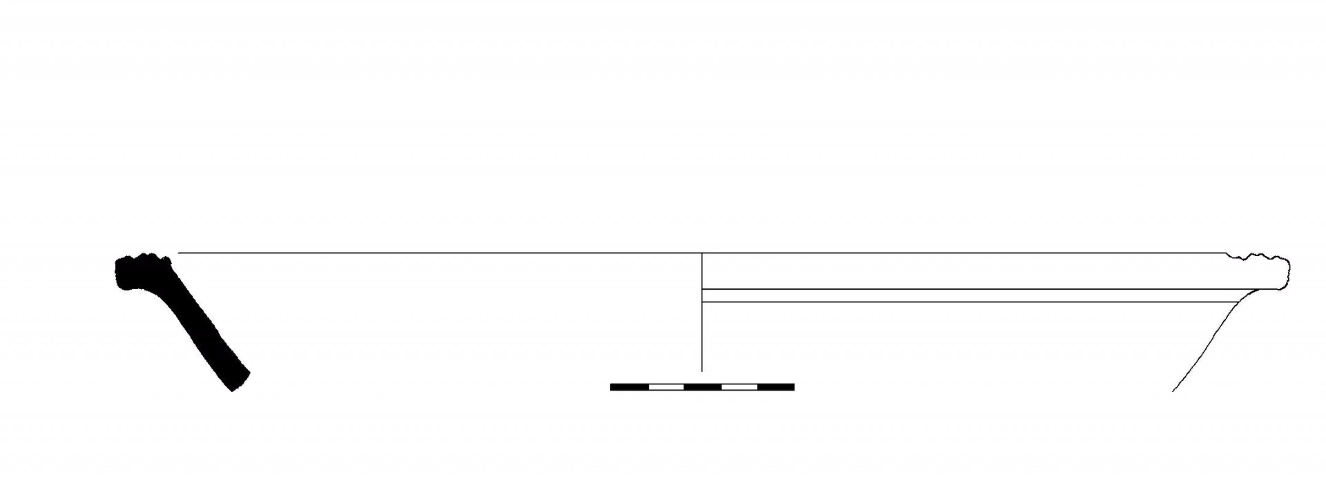 Roman Period Ceramic #2735 technical drawing