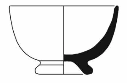 Roman Period Ceramic #896 technical drawing