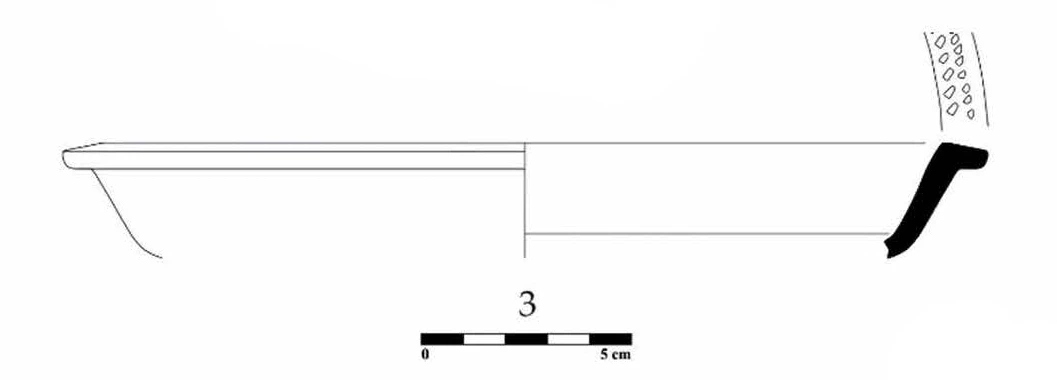 Roman Period Ceramic #922 technical drawing