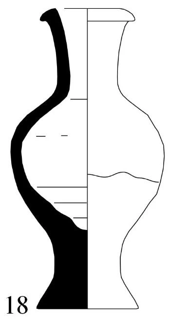 Hellenistic Period Ceramic #2334 technical drawing