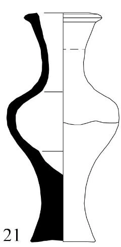 Hellenistic Period Ceramic #2337 technical drawing