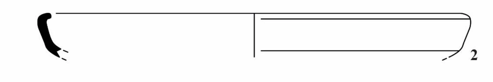 Roman Period Ceramic #2752 technical drawing