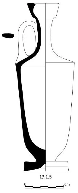 Classical Period Ceramic #2207 technical drawing