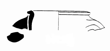 Roman Period Ceramic #1650 technical drawing