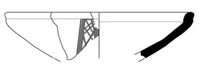 Bronze Age Ceramic #1900 technical drawing