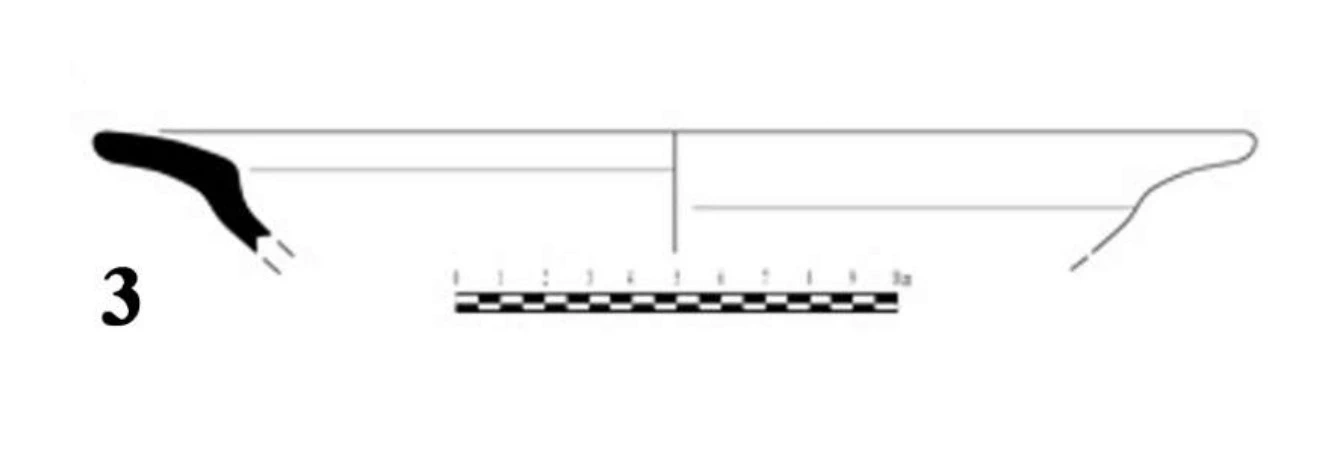 Roman Period Ceramic #2813 technical drawing