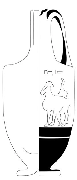 Classical Period Ceramic #2238 technical drawing
