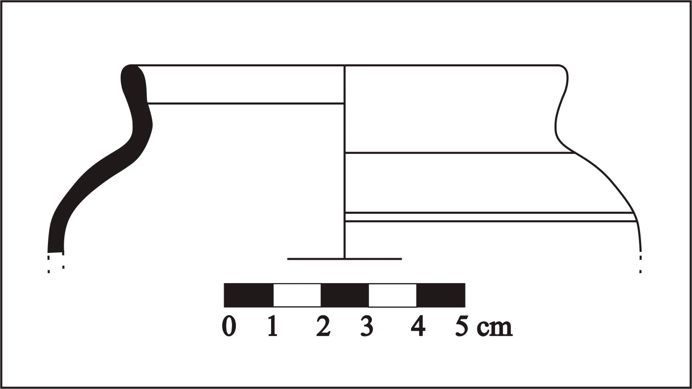 Roman Period Ceramic #797 technical drawing