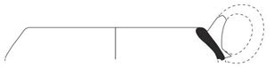 Bronze Age Ceramic #1849 technical drawing