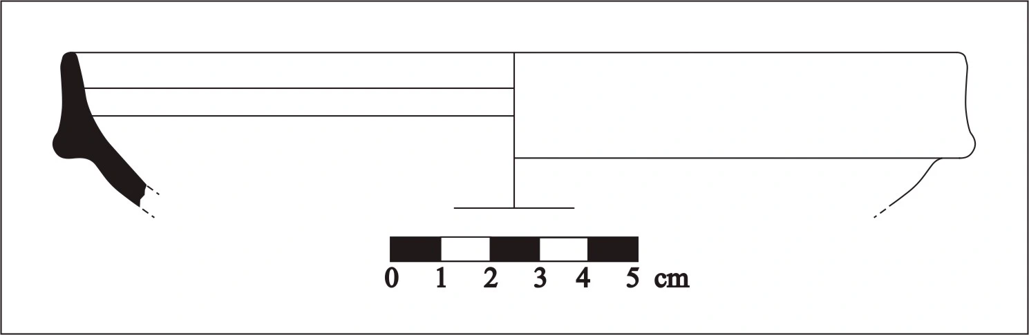 Roman Period Ceramic #690 technical drawing