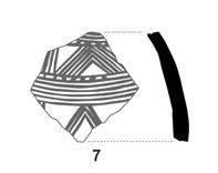 Bronze Age Ceramic #1909 technical drawing
