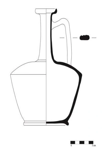 Roman Period Ceramic #920 technical drawing