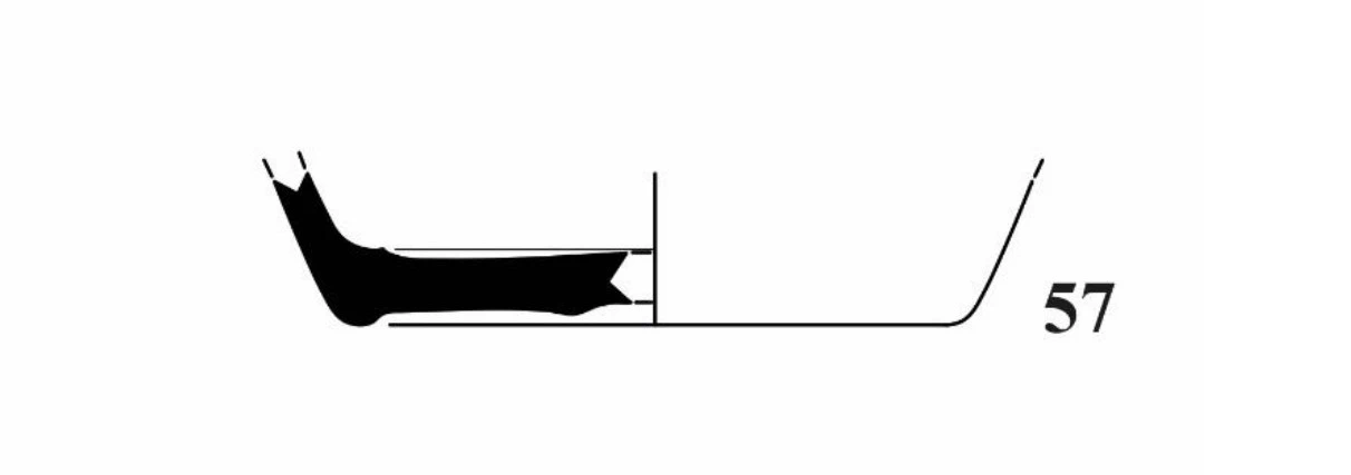 Roman Period Ceramic #2807 technical drawing