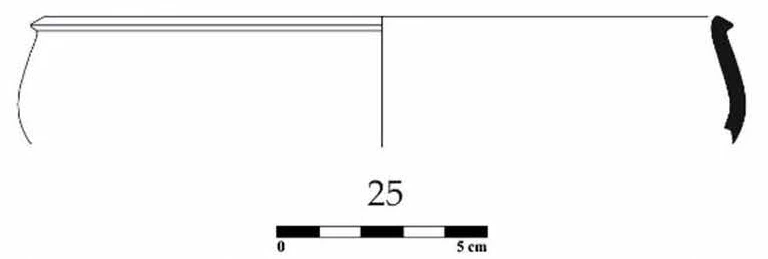 Roman Period Ceramic #944 technical drawing