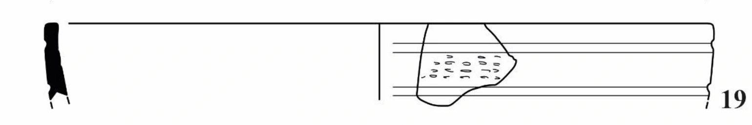 Roman Period Ceramic #2769 technical drawing
