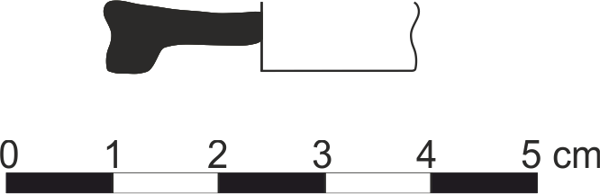 Hellenistic Period Ceramic #2905 technical drawing