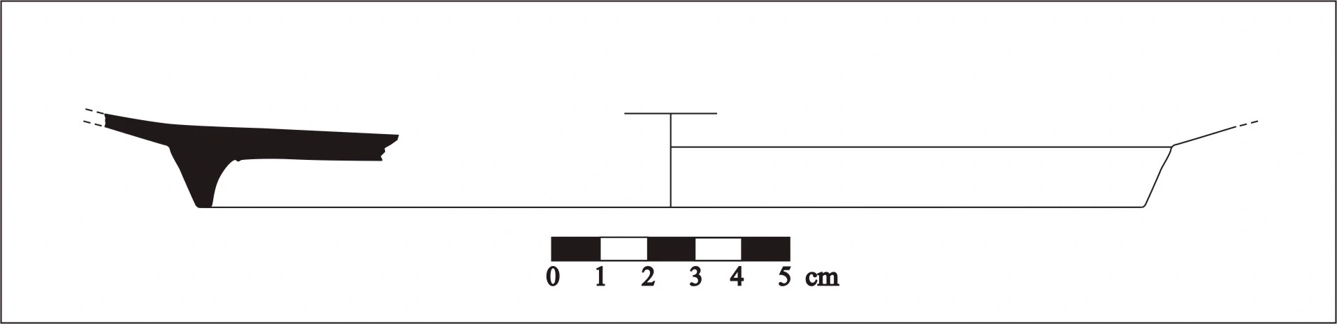 Roman Period Ceramic #715 technical drawing