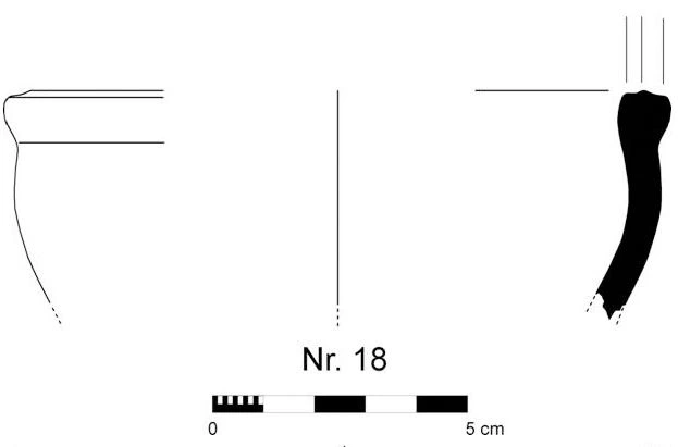 Hellenistic Period Ceramic #2194 technical drawing