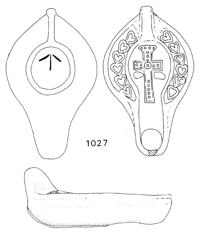 Roman Period Ceramic #1620 technical drawing