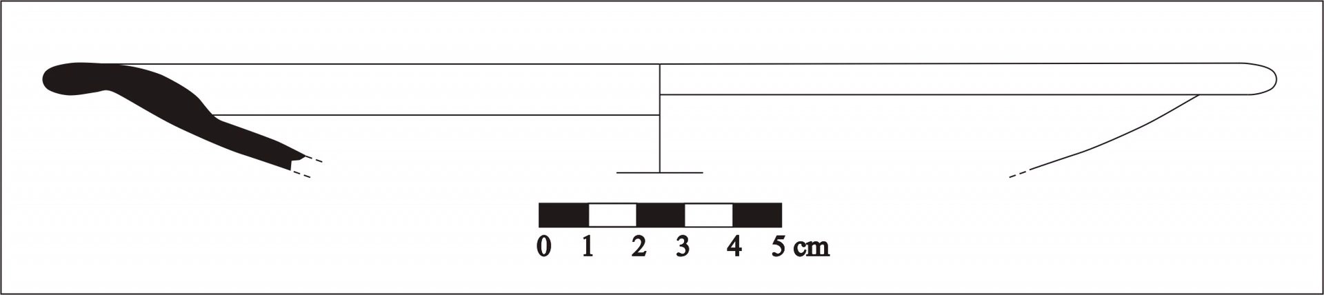 Roman Period Ceramic #558 technical drawing