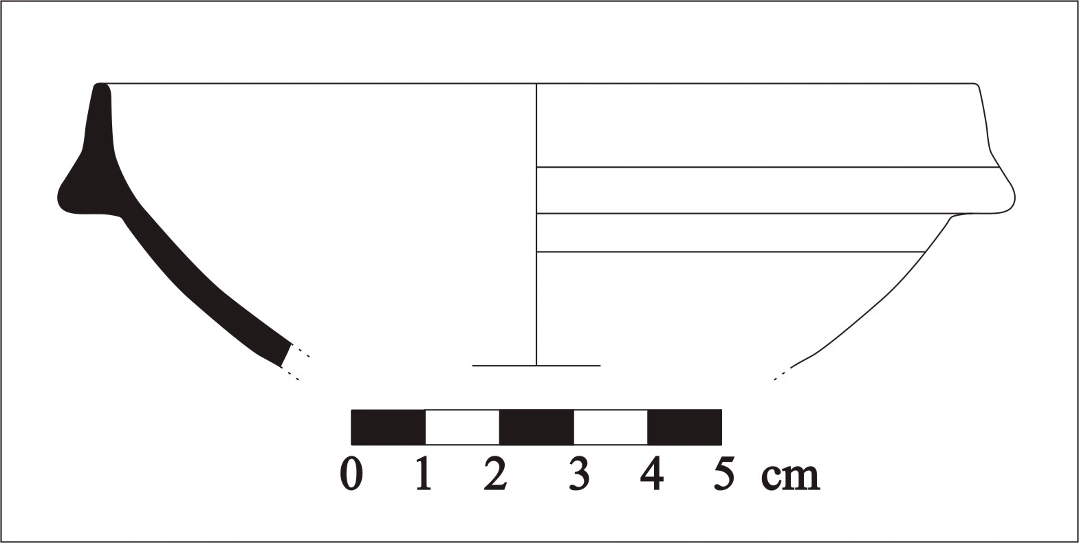 Roman Period Ceramic #506 technical drawing
