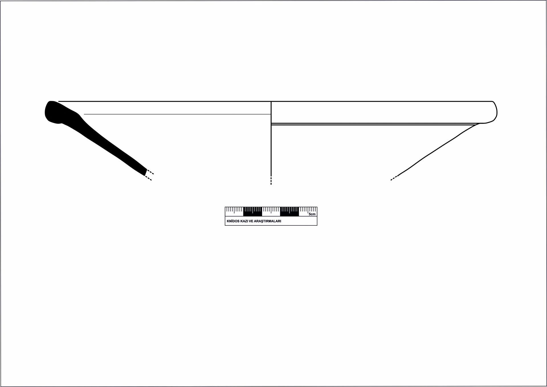 Roman Period Ceramic #2386 technical drawing