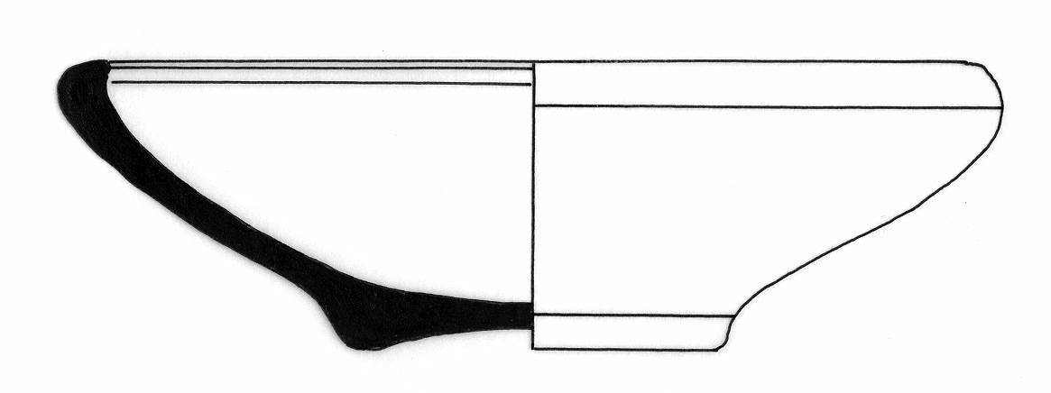 Classical Period Ceramic #2482 technical drawing