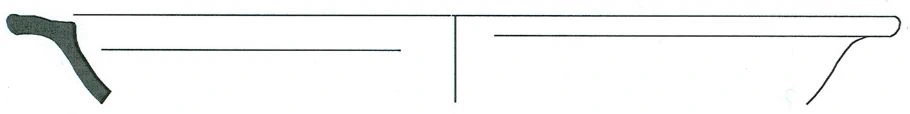 Roman Period Ceramic #2275 technical drawing