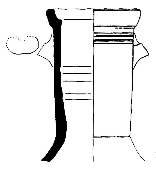 Roman Period Ceramic #2007 technical drawing