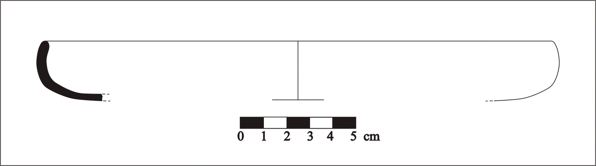 Roman Period Ceramic #702 technical drawing