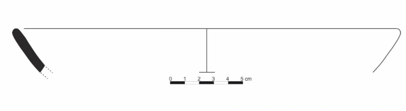 Roman Period Ceramic #2590 technical drawing