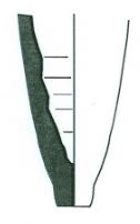 Roman Period Ceramic #2296 technical drawing