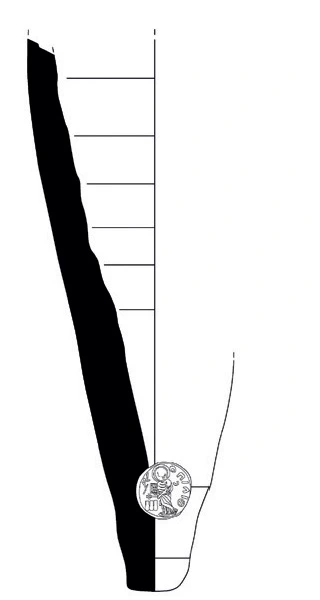 Roman Period Ceramic #1254 technical drawing