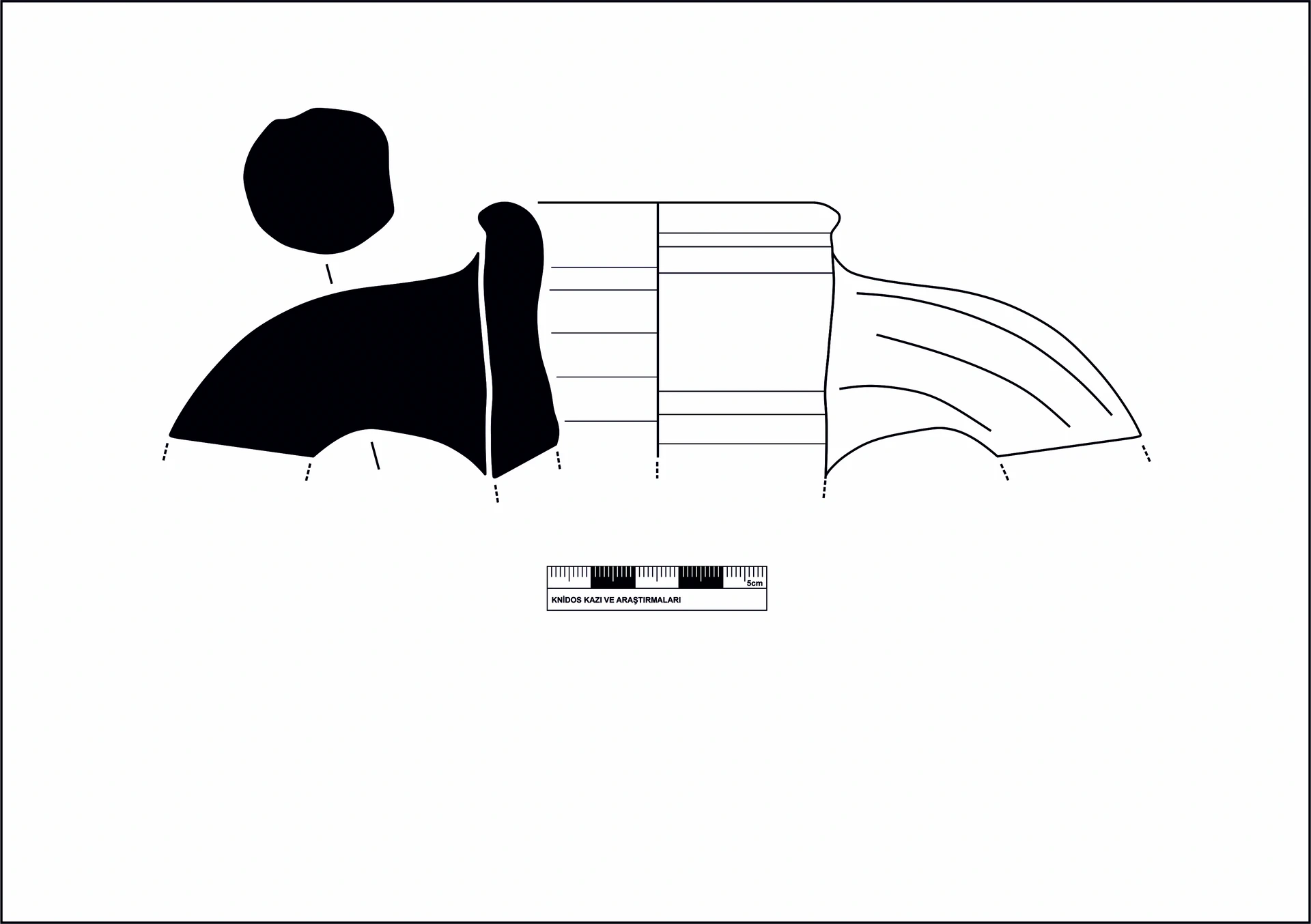 Roman Period Ceramic #2419 technical drawing