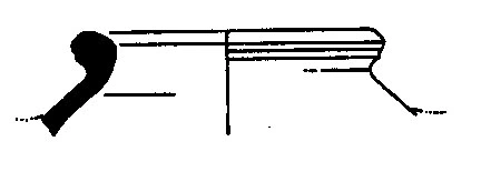 Roman Period Ceramic #1913 technical drawing