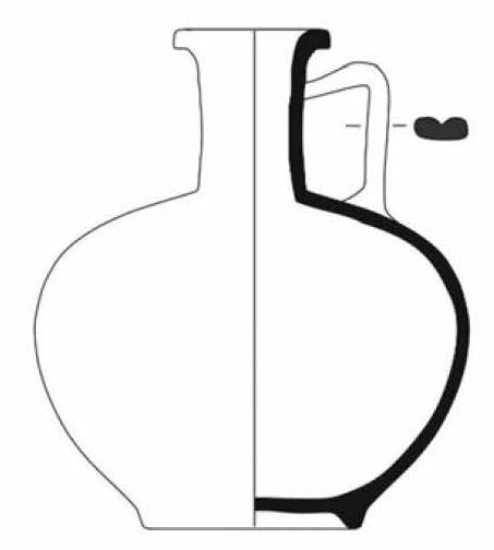 Roman Period Ceramic #907 technical drawing