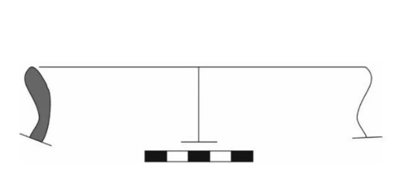 Roman Period Ceramic #2675 technical drawing