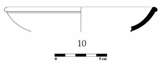 Roman Period Ceramic #929 technical drawing