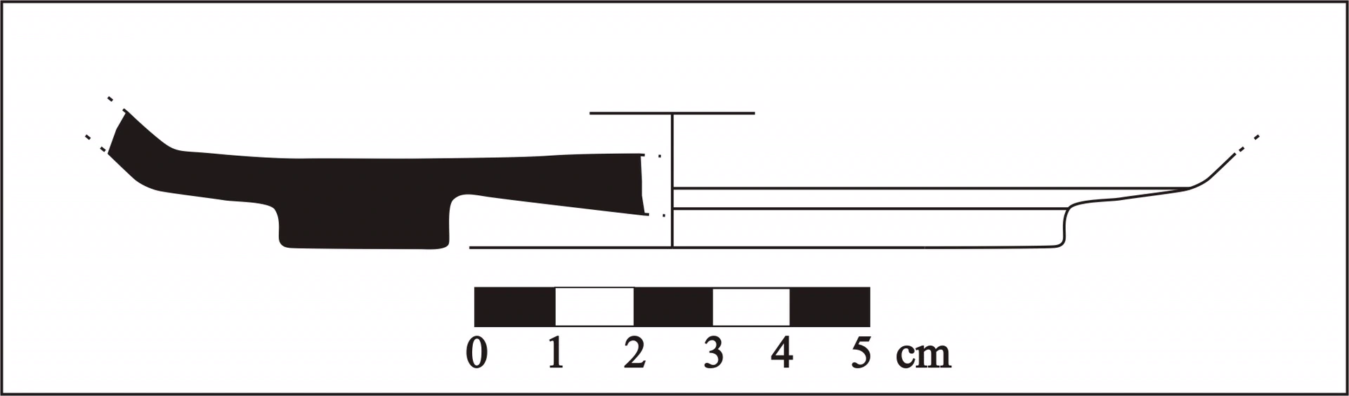 Roman Period Ceramic #519 technical drawing