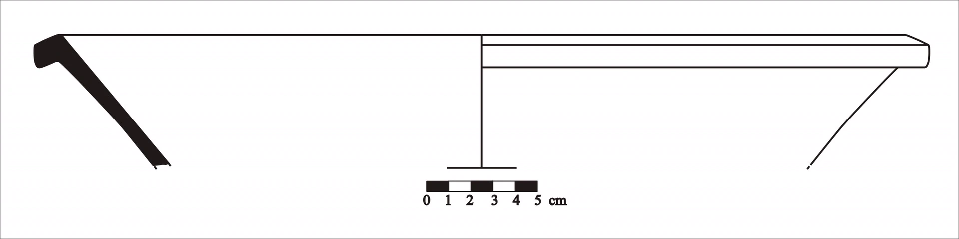 Roman Period Ceramic #523 technical drawing