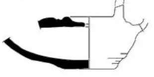 Hellenistic Period Ceramic #1956 technical drawing