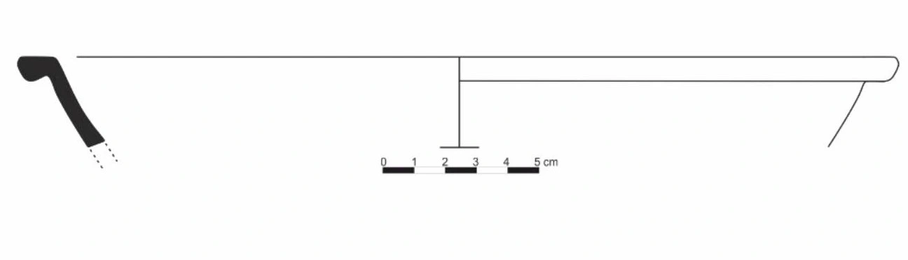 Roman Period Ceramic #2588 technical drawing